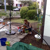 preparing our garden