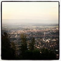 berne from above
