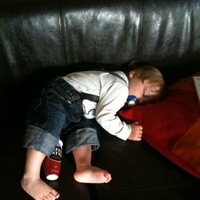he  was tired too ;)