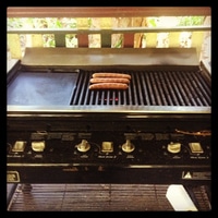 finally a real Aussie BBQ (maybe a little light in the meat amount ;))