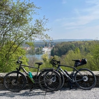 On a small bike tour along the Rhine