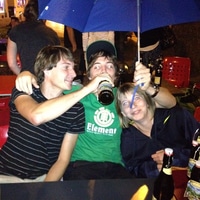 having fun at alains bye bye apero