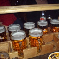 At bierhalle wolf ...