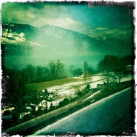 on the way to Interlaken