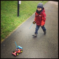 testing the xmas present for j