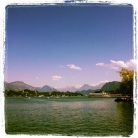 lake of lucerne.