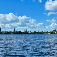 Two cities in one day. Hamburg and arriving in Copenhagen. #TripTo🇫🇮