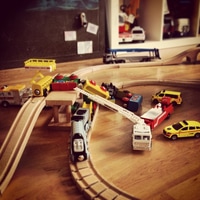 Huge Brio accident ;)