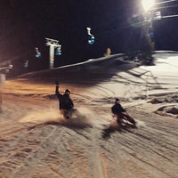 Nachtschlitteln. No Injuries ;)