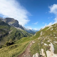 Tour de Muverans. 4 days hiking. 56km. 3‘700m up, 4‘600 m down. It was...