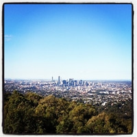 Brisbane from its "Üetliberg" ;)