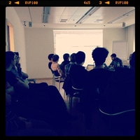 @lsmith talking about Symfony 2 at today's @webtuesday