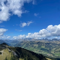 In the alps with the whole family