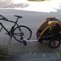 new bike. New trailer