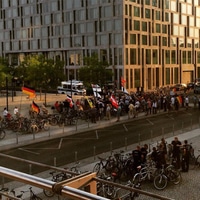 Yay. Pegida :( Stupid people are also in Berlin.