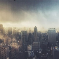 Manhattan from top (instagramified by @sicher ;) )