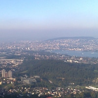 zürich from felsenegg