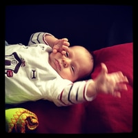 the latest extension of our extended family - louan. the son of my brother