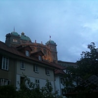 below the Bundeshaus.