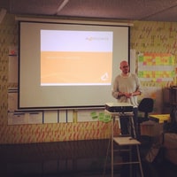 Johann from Mayflower Talking about "lean startup"