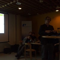 pierre is doing a lightning talk