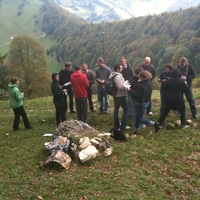 geeky keysigning in the Jura