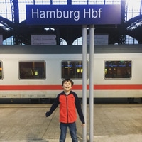 Bye bye hamburg already again. It was great.