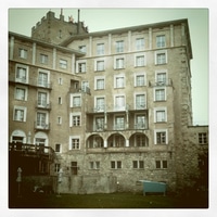 the hotel