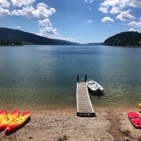 At the lac du joux