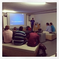 First Public meeting in our new (still unfinished) arena. Firefox OS meetup.