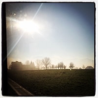 yay. Sun above 600 meter asl.