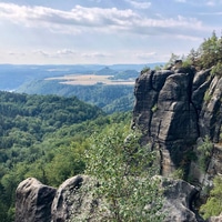 Sächsische Schweiz on the Malerweg. Wonderful.