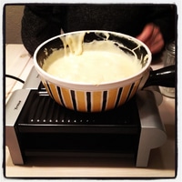 if you're out of fondue fuel, the raclette gear may help ;)