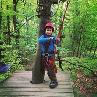 Climbing in the lowlands.