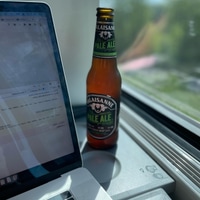 Beer’o’clock. On the way to the 10 year @liip_ch Lausanne party.