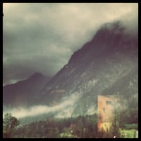 and the rain is back ...