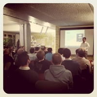 webtuesday at @liip with @bratwurstkomet
