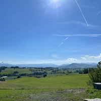 Enjoying the day and weather on my bike.