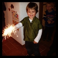 new year's eve light show